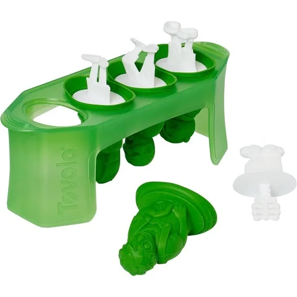 Silicone DIY Zombie Popsicle Mold BPA Free Makes 4 Halloween - Picture 3 of 11